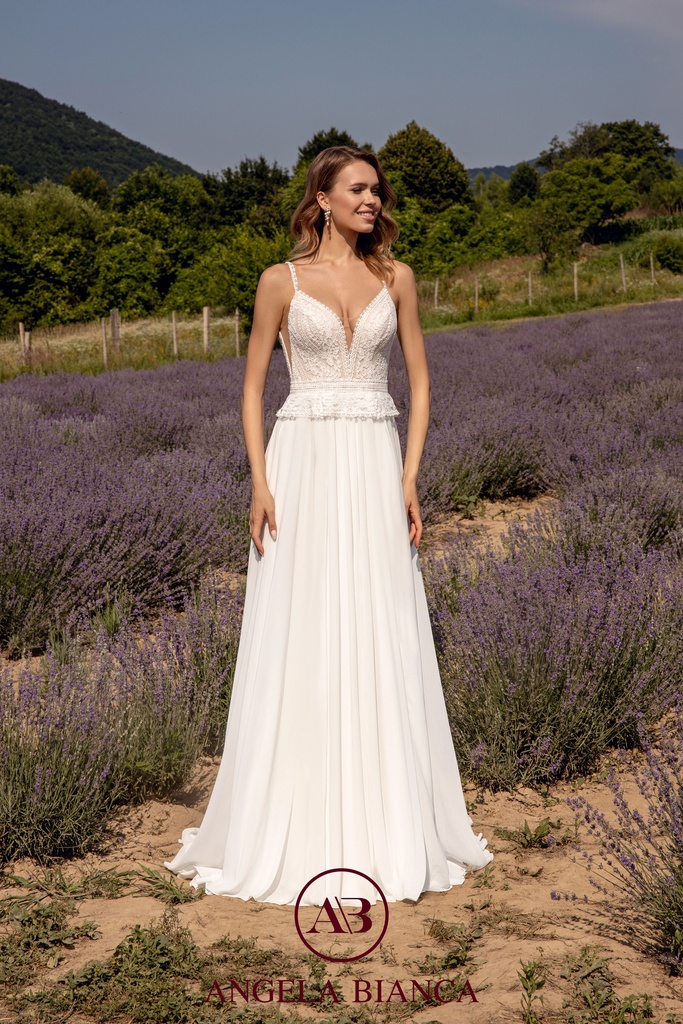 1062.1 plain chiffon skirt