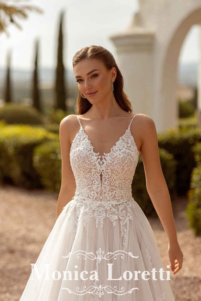 8246 Bodice with beads 